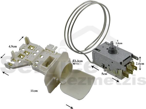 Gallery image 1 of ΘΕΡΜΟΣΤΑΤΗΣ ΨΥΓΕΙΟΥ WHIRLPOOL RANCO K59-S2785 481228238175