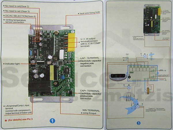 Gallery image 2 of ΠΛΑΚΕΤΑ ΚΛΙΜΑΤΙΣΤΙΚΟY QD81A INVERTER CABINET