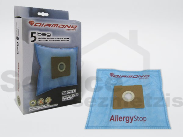 Gallery image 2 of ΣΑΚΟΥΛΑ ΣΚΟΥΠΑΣ DAEWOO RC 103-105 SET 5 ΤΕΜ + 2 ΦΙΛΤΡΑ