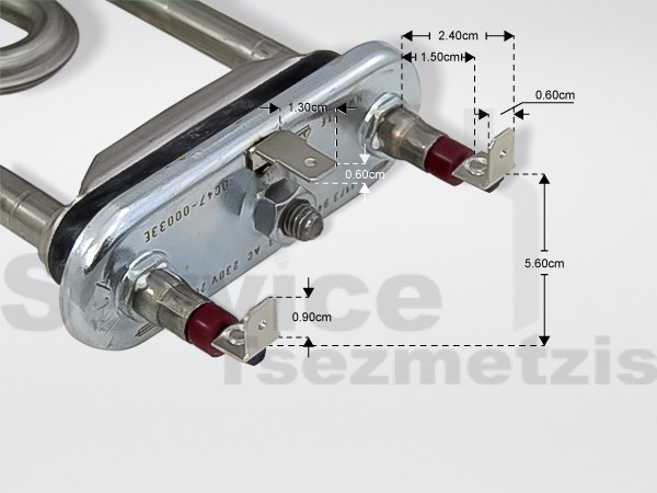 Gallery image 2 of ΑΝΤΙΣΤΑΣΗ ΠΛΥΝΤΗΡΙΟΥ ΡΟΥΧΩΝ SAMSUNG DC47-00033A