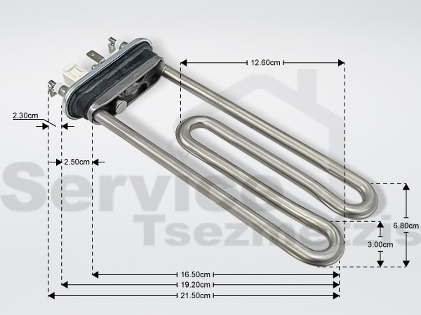 Gallery image 1 of ΑΝΤΙΣΤΑΣΗ ΠΛΥΝΤΗΡΙΟΥ ΡΟΥΧΩΝ 1450W ARCELIK 2882602500