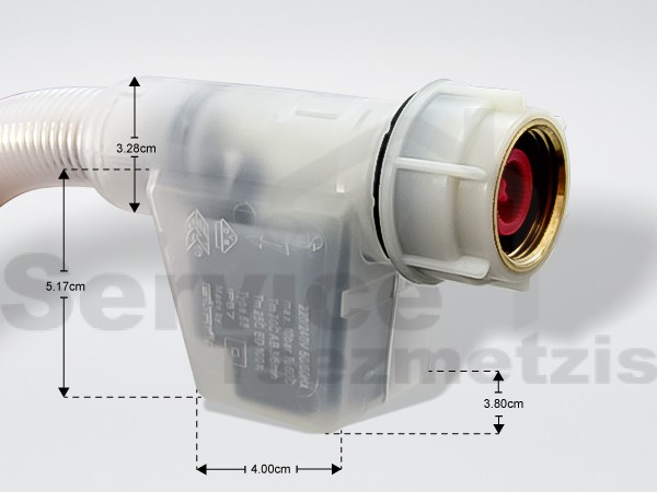 Gallery image 2 of ΣΩΛΗΝΑΣ ΠΑΡΟΧΗΣ ΠΛΥΝΤΗΡΙΟΥ ΠΙΑΤΩΝ ΜΕ AQUA STOP SIEMENS 00668113