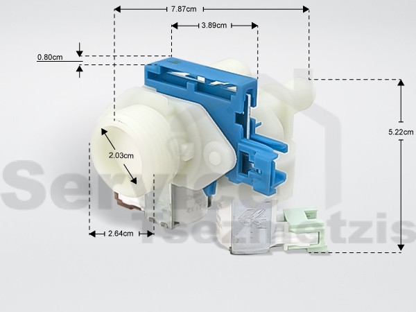 Gallery image 1 of ΒΑΛΒΙΔΑ ΠΛΥΝΤΗΡΙΟΥ ΡΟΥΧΩΝ ΙΙ 180 AEG ZANUSSI 12MM/14MM 1325186508
