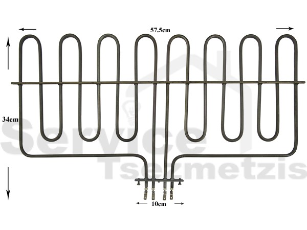 Gallery image 1 of ΑΝΤΙΣΤΑΣΗ ΨΗΣΤΙΕΡΑΣ ΘΑΥΜΑ ΙΙ ΜΕ ΝΤΙΖΑ 60CM 3100W