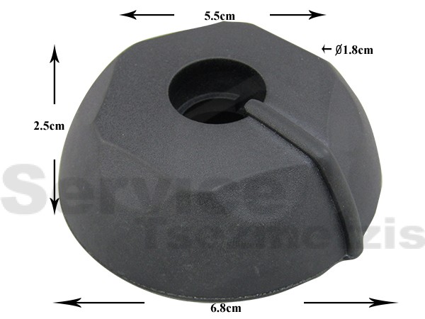 Gallery image 1 of ΚΕΛΥΦΟΣ ΒΑΛΒΙΔΑΣ ΧΥΤΡΑΣ FISSLER ΜΑΥΡΟ N.T. (ΝΕΟΥ ΤΥΠΟΥ)