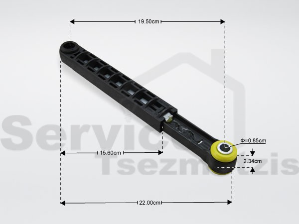 Gallery image 1 of ΑΜΟΡΤΙΣΕΡ ΠΛΥΝΤΗΡΙΟY ΡΟΥΧΩΝ SIEMENS BOSCH 00742719