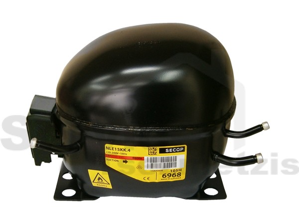 Gallery image 1 of ΜΟΤΕΡ ΨΥΓΕΙΟΥ SECOP R600 1/4 NLE15KK.4 14,65cc EGYS110CLC