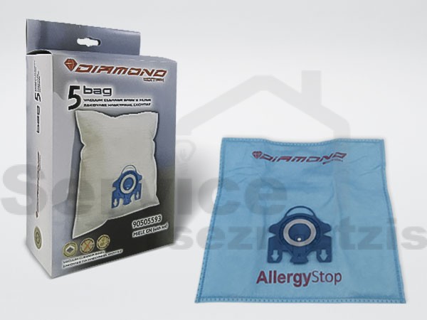 Gallery image 2 of ΣΑΚΟΥΛΑ ΣΚΟΥΠΑΣ MIELE TYPE GN ALLERGY STOP SET 5 ΤΕΜ + 2 ΦΙΛΤΡΑ