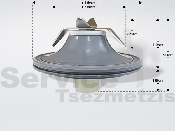 Gallery image 1 of ΜΑΧΑΙΡΙ ΚΑΝΑΤΑΣ ΠΟΛΥΜΙΞΕΡ KENWOOD KW714232