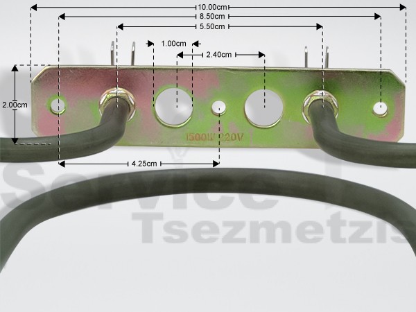 Gallery image 2 of ΑΝΤΙΣΤΑΣΗ ΚΟΥΖΙΝΑΣ ΚΑΤΩ ARISTON 1500W