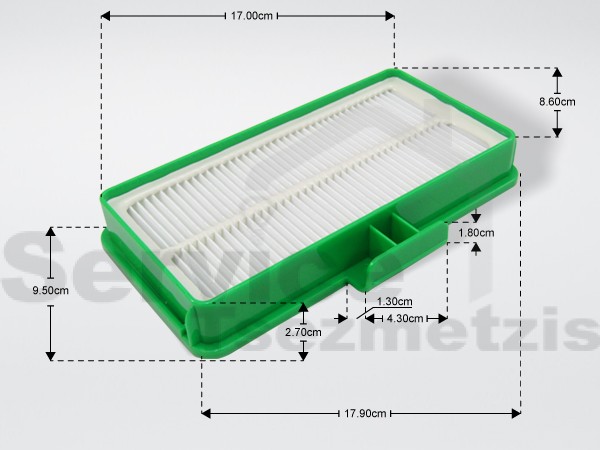 Gallery image 1 of ΦΙΛΤΡΟ ΣΚΟΥΠΑΣ ROWENTA HEPA ZR901501
