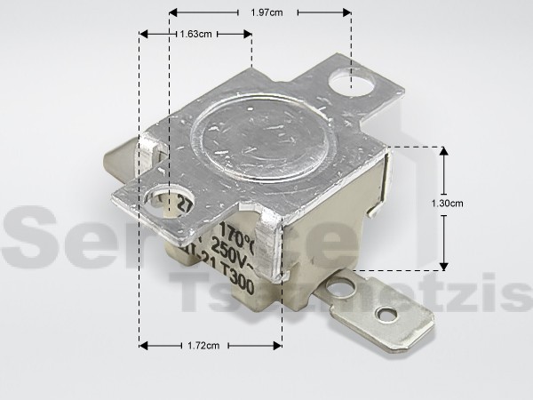 Gallery image 1 of ΘΕΡΜΟΣΤΑΤΗΣ ΑΣΦΑΛΕΙΑΣ ΚΟΥΖΙΝΑΣ SMEG 170C 818731592