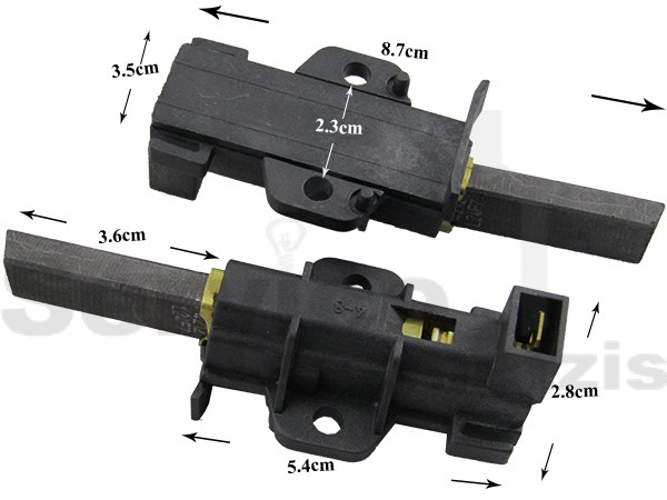 Gallery image 1 of ΚΑΡΒΟΥΝΑΚΙΑ ΠΛΥΝΤΗΡΙΟΥ ΡΟΥΧΩΝ BEKO ARCELIK 6.3X12.5X39