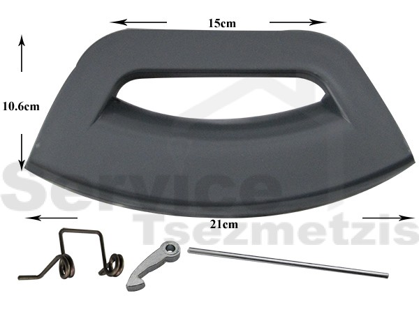 Gallery image 1 of ΚΛΕΙΣΤΡΟ ΠΛΥΝΤΗΡΙΟΥ ΡΟΥΧΩΝ KIT ARISTON INDESIT ΑΝΘΡΑΚΙ C00286151