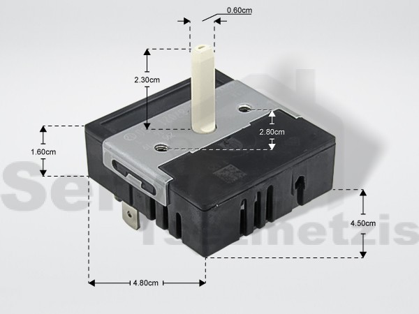 Gallery image 1 of ΖΗΜΕΝΣΤΑΤΗΣ ΚΟΥΖΙΝΑΣ GORENJE KOERTING I 156003