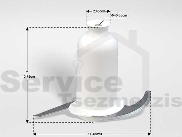 Gallery image 1 of ΜΑΧΑΙΡΙ ΚΟΥΖΙΝΟΜΗΧΑΝΗΣ KENWOOD KW716844