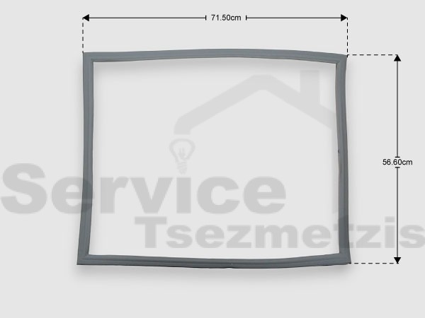 Gallery image 1 of ΓΝΗΣΙΟ ΛΑΣΤΙΧΟ ΓΚΡΙ ΠΟΡΤΑΣ ΚΑΤΑΨΥΞΗΣ BOSCH PITSOS SIEMENS 773567