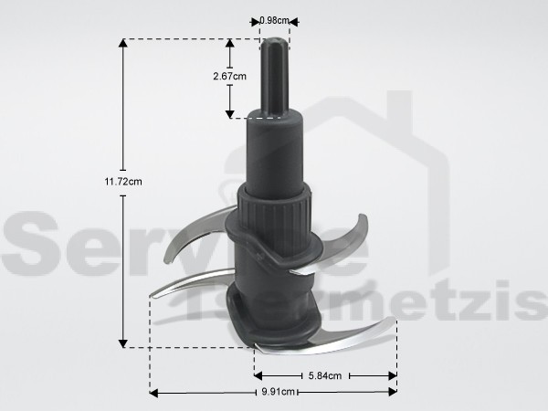 Gallery image 1 of ΜΑΧΑΙΡΙ ΠΟΛΥΚΟΦΤΗ KENWOOD AS00003042