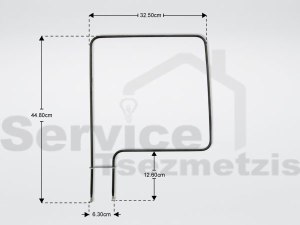 Gallery image 1 of ΑΝΤΙΣΤΑΣΗ ΦΟΥΡΝΟΥ ΚΟΥΖΙΝΑΣ ΚΑΤΩ AEG ELECTROLUX ZANUSSI 1000W 140063361020