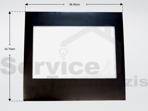 Gallery image 1 of ΚΡΥΣΤΑΛΛΟ ΚΟΥΖΙΝΑΣ ΕΣΩΤΕΡΙΚΟ ΜΑΥΡΟ WHIRLPOOL 482000000049