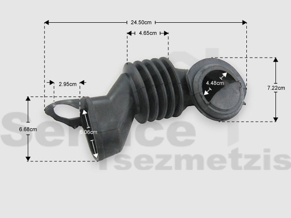 Gallery image 1 of ΓΝΗΣΙΟ ΛΑΣΤΙΧΟ ΣΑΠΟΥΝΟΘΗΚΗΣ ΚΑΔΟΥ INDESIT WHIRLPOOL C00279063