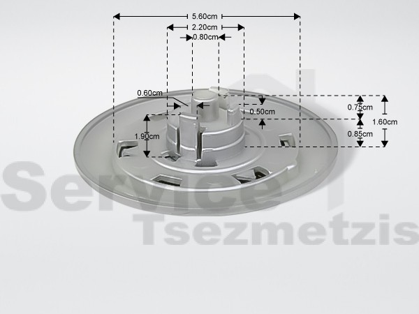 Gallery image 2 of ΚΟΥΜΠΙ ΜΙΞΕΡ INOX KENWOOD KW710436