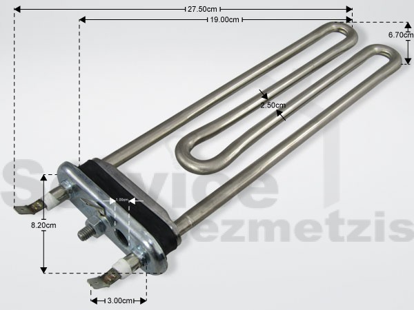 Gallery image 1 of ΑΝΤΙΣΤΑΣΗ ΠΛΥΝΤΗΡΙΟY ΡΟΥΧΩΝ SIEMENS 2000W 230V 12010979