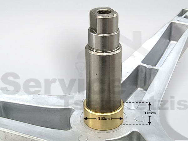 Gallery image 2 of ΑΞΟΝΑΣ ΤΥΜΠΑΝΟΥ ΠΛΥΝΤΗΡΙΟΥ ΡΟΥΧΩΝ SAMSUNG DC97-17235A