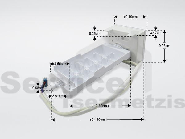 Gallery image 1 of ΠΑΓΟΜΗΧΑΝΗ ΨΥΓΕΙΟΥ SAMSUNG DA97-00258H