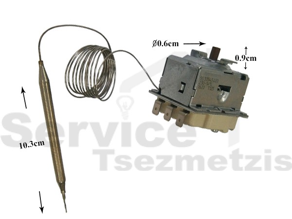 Gallery image 1 of ΘΕΡΜΟΣΤΑΤΗΣ ΦΡΥΤΕΖΑΣ ΑΣΦΑΛΕΙΑΣ 14-230°C 6 ΕΠΑΦΩΝ 5533543020