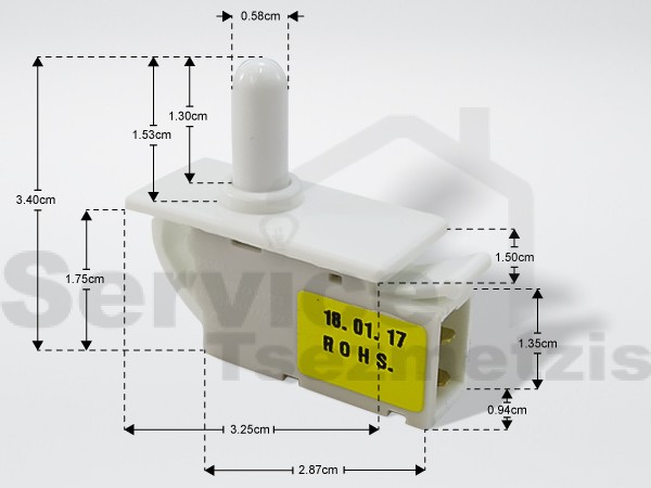 Gallery image 1 of ΔΙΑΚΟΠΤΗΣ ΨΥΓΕΙΟΥ 2 ΕΠΑΦΩΝ LG DAEWOO 6600JB1005J