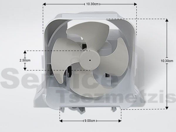 Gallery image 1 of ΑΝΕΜΙΣΤΗΡΑΣ ΣΥΝΤΗΡΗΣΗΣ ΨΥΓΕΙΟΥ WHIRLPOOL 481010595120