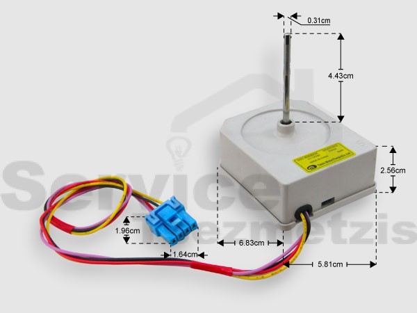 Gallery image 1 of ΓΝΗΣΙΟΣ ΑΝΕΜΙΣΤΗΡΑΣ ΚΑΤΑΨΥΞΗΣ 12V DC  ΨΥΓΕΙΟΥ LG EAU63103001