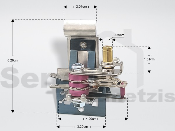Gallery image 1 of ΘΕΡΜΟΣΤΑΤΗΣ ΤΟΣΤΙΕΡΑΣ KENWOOD KW717113