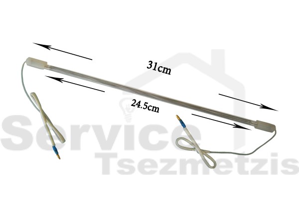 Gallery image 1 of ΑΝΤΙΣΤΑΣΗ ΨΥΓΕΙOY AΠΟΨΥΞΗΣ ΓYΑΛΙΝΗ 31CΜ 12``220V 130W