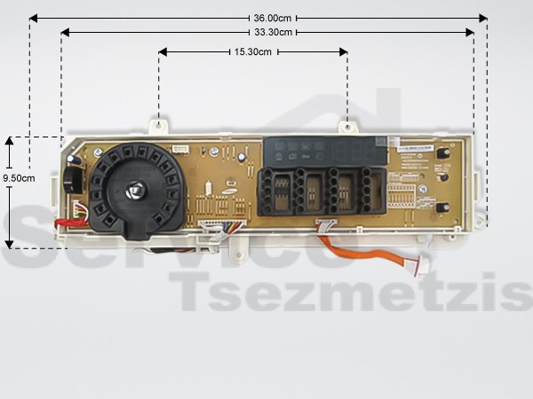 Gallery image 1 of ΠΛΑΚΕΤΑ ΠΛΥΝΤΗΡΙΟΥ ΡΟΥΧΩΝ SAMSUNG DC94-06073A