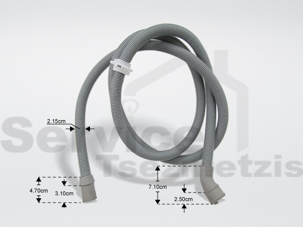 Gallery image 1 of ΣΩΛΗΝΑΣ ΑΠΟΧΕΤΕYΣΗΣ ΠΛΥΝΤ. ΠΙΑΤΩΝ ELECTROLUX 140005633064