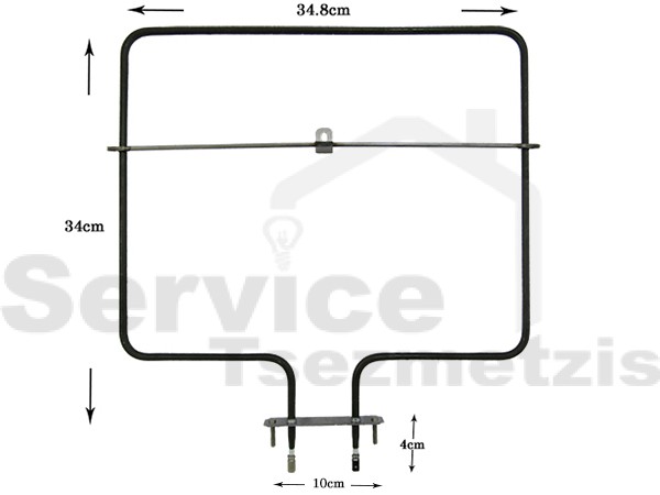 Gallery image 1 of ΑΝΤΙΣΤΑΣΗ ΚΟΥΖΙΝΑΣ ΑΝΩ ΜΕΡΟΣ AEG ZANUSSI 3570633010 850W 235V 3570633010 