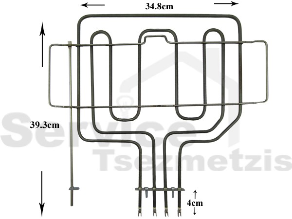 Gallery image 1 of ΑΝΤΙΣΤΑΣΗ ΚΟΥΖΙΝΑΣ ΑΝΩ ΜΕΡΟΣ-ΓΚΡΙΛ PITSOS PYROLISE 2800W 00278734