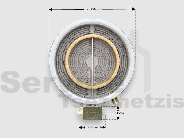 Gallery image 1 of ΕΣΤΙA ΚΟΥΖΙΝΑΣ ΚΕΡΑΜΙΚΗ GORENJE 200/125ΜΜ 1700/700