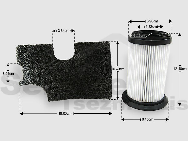 Gallery image 1 of ΓΝΗΣΙΟ ΦΙΛΤΡΟ HEPA KIT ΜΕ ΦΙΛΤΡΟ ΑΕΡΟΣ ΣΚΟΥΠΑΣ AEG 9001665117