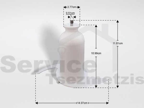 Gallery image 1 of ΜΑΧΑΙΡΙ ΚΟΥΖΙΝΟΜΗΧΑΝΗΣ KENWOOD KW715383