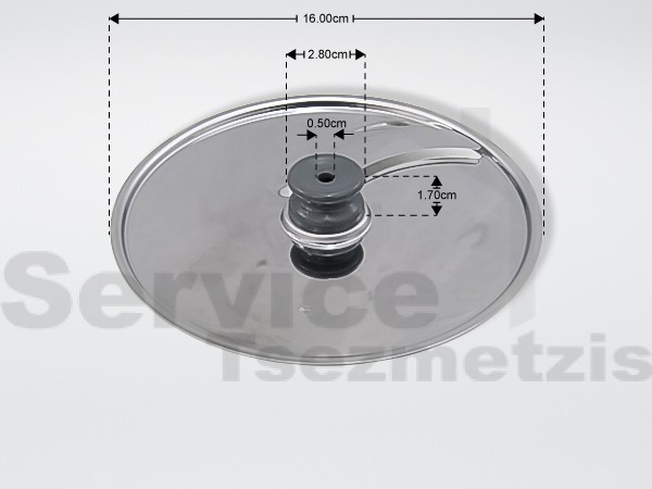 Gallery image 1 of ΜΑΧΑΙΡΙ ΔΙΣΚΟΣ ΚΟΠΗΣ ΚΟΥΖΙΝΟΜΗΧΑΝΗΣ KENWOOD KW715910