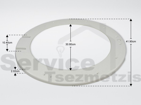 Gallery image 1 of ΠΛΑΙΣΙΟ ΠΟΡΤΑΣ ΠΛΥΝΤΗΡΙΟY ΡΟΥΧΩΝ SIEMENS 00442456