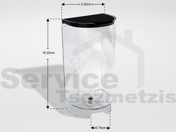 Gallery image 1 of ΔΟΧΕΙΟ ΝΕΡΟΥ ΜΗΧΑΝΗΣ ESPRESSO KRUPS DELONGHI MS-624403