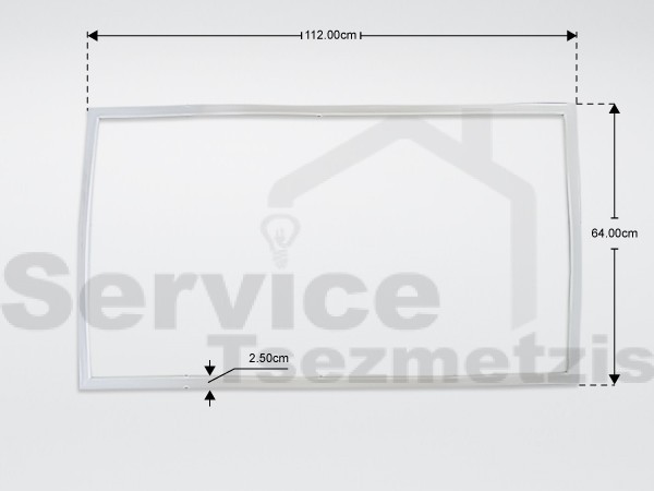Gallery image 1 of ΛΑΣΤΙΧΟ ΠΟΡΤΑΣ ΚΑΤΑΨΥΞΗΣ ΨΥΓΕΙΟΥ SAMSUNG DA97-13186B