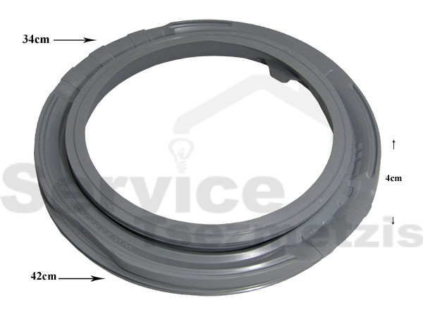 Gallery image 1 of ΛΑΣΤΙΧΟ ΠΟΡΤΑΣ ΠΛΥΝΤΗΡΙΟΥ ΡΟΥΧΩΝ SAMSUNG VOLGA DC64-03365A