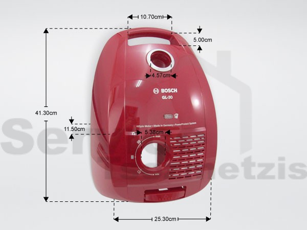 Gallery image 1 of ΓΝΗΣΙΟ ΑΝΩ ΚΑΠΑΚΙ ΚΟΚΚΙΝΟ ΣΚΟΥΠΑΣ BOSCH 11005624