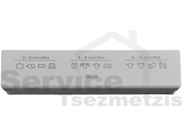 Gallery image 1 of ΓΝΗΣΙΟ ΡΑΦΙ ΠΟΡΤΑΣ ΚΑΤΑΨΥΞΗΣ ΓΙΑ ΠΑΓΟΚΥΣΤΗ ΨΥΓΕΙΟΥ BOSCH PITSOS SIEMENS 12013250