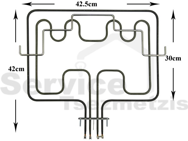 Gallery image 1 of ΑΝΤΙΣΤΑΣΗ ΚΟΥΖΙΝΑΣ ΑΝΩ AEG ZANUSSI ELECTROLUX 240V 1000+2100W 3878253511
